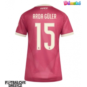 Real Madrid Arda Guler #15 Dámské Alternativní Dres 2026-27 Krátký Rukáv Real Madrid Arda Guler #15 Dámské Alternativní Dres 2026-27 Krátký Rukáv